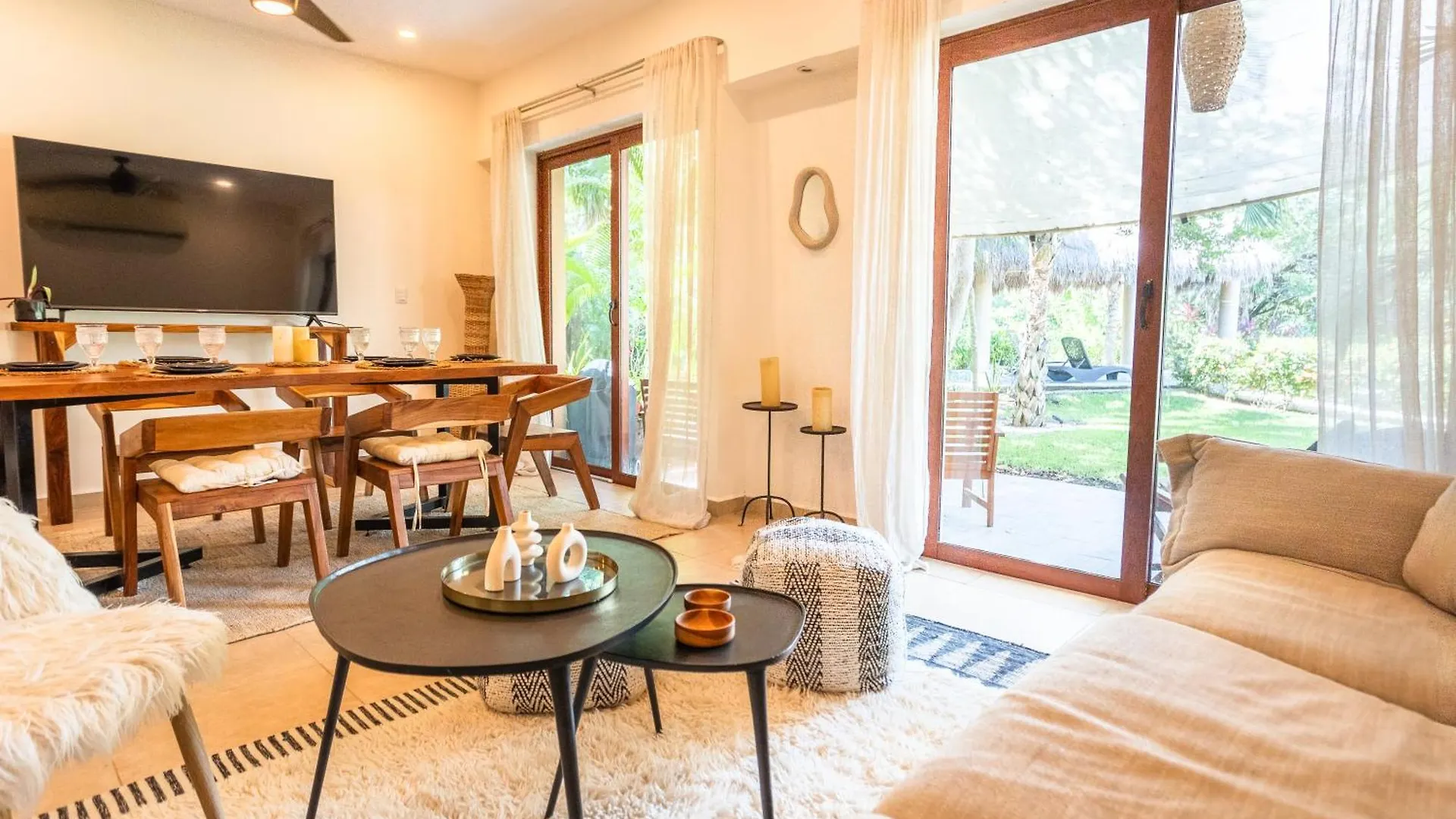 Feriehus Live The Bohemian Style Surrounded By Greenery Puerto Aventuras